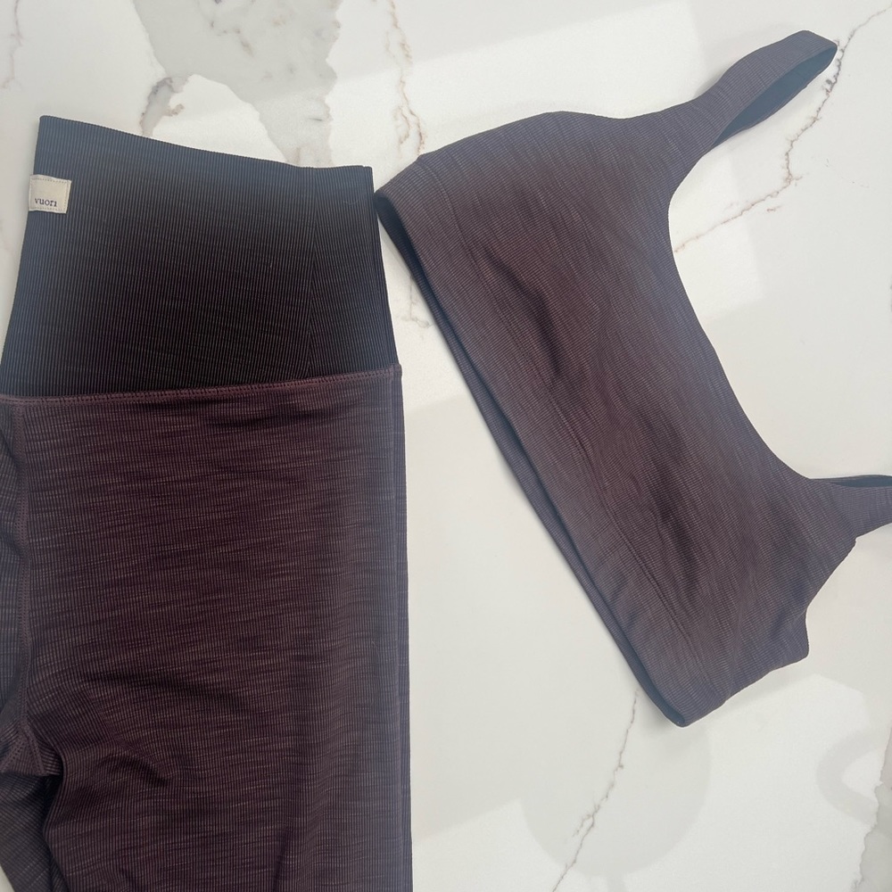 Vuori Ribbed set